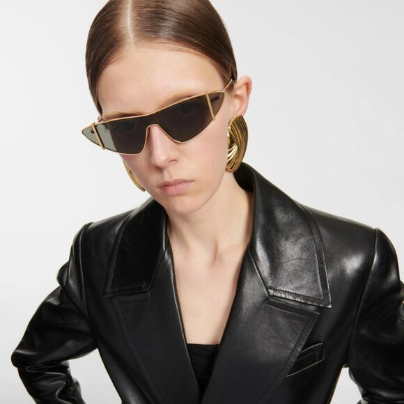 NEW SAINT LAURENT SL536 003 WOMEN CAT EYE SUNGLASSES SAINT LAURENT SL 536 - Picture 2 of 13